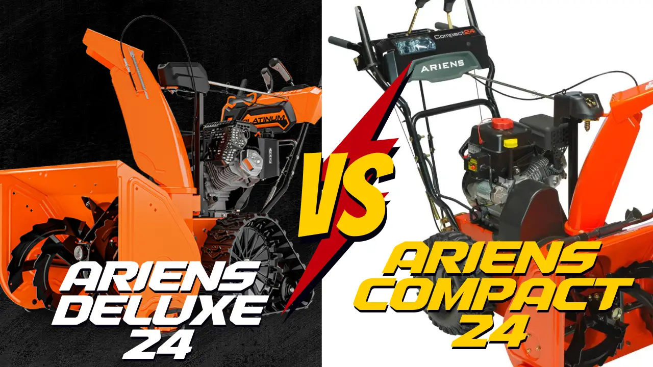 Ariens Deluxe 24 vs Compact 24