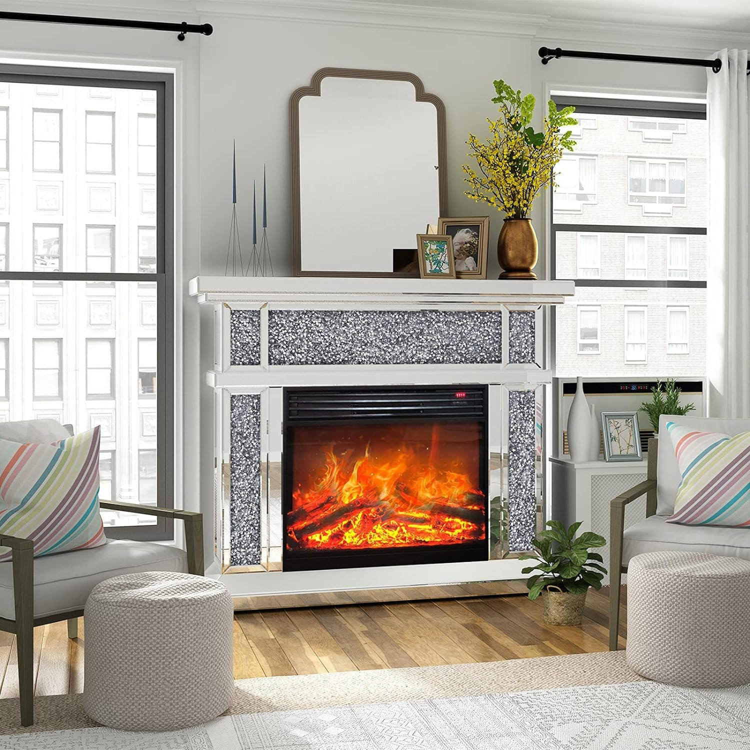 Electric Fireplace vs Pellet Stove